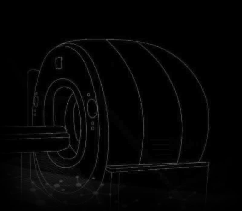 MRI scanner line drawing