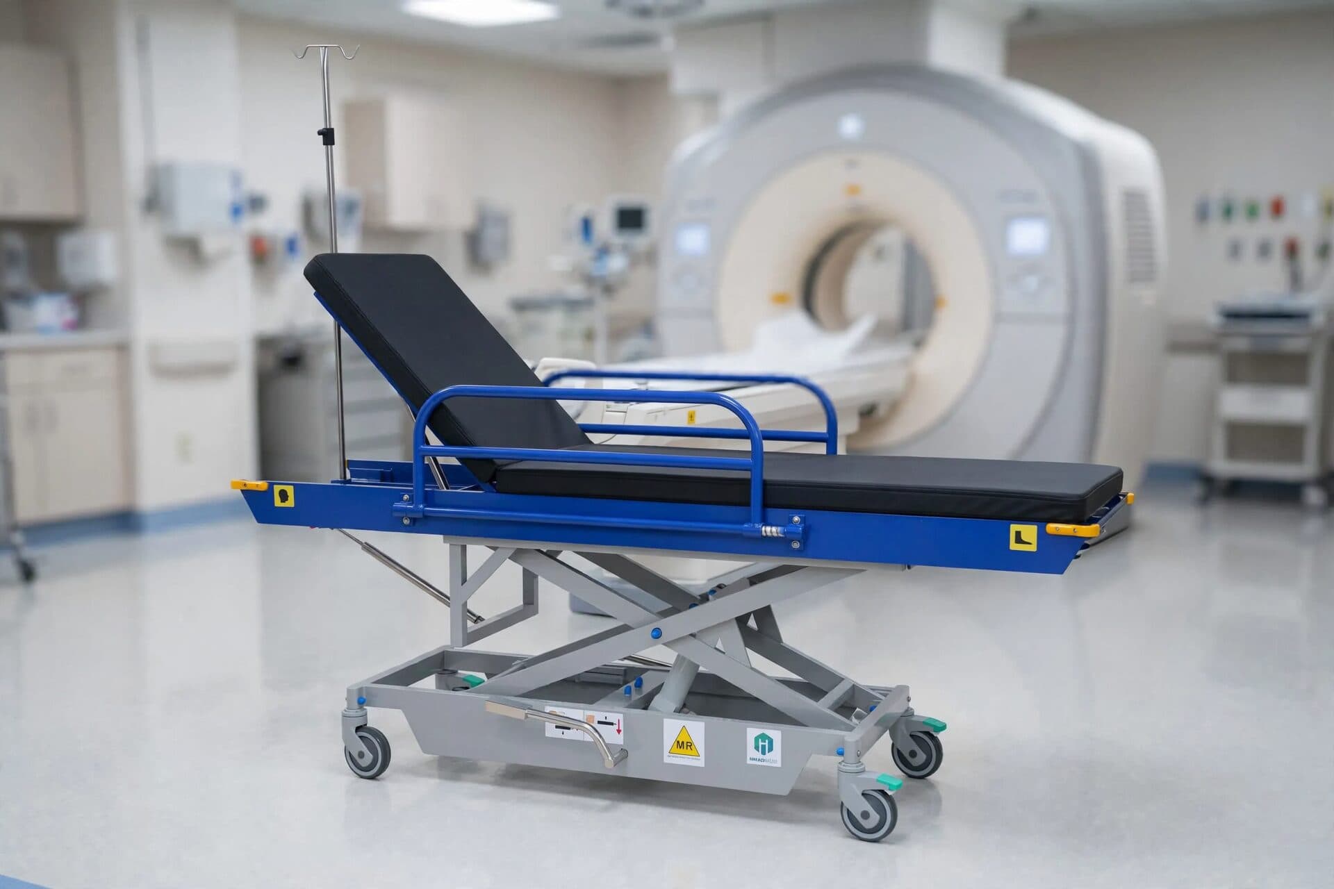 HO-709A hydraulic MRI stretcher trolley